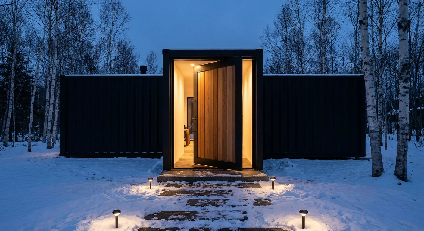 コンテナヴィラ エントランス